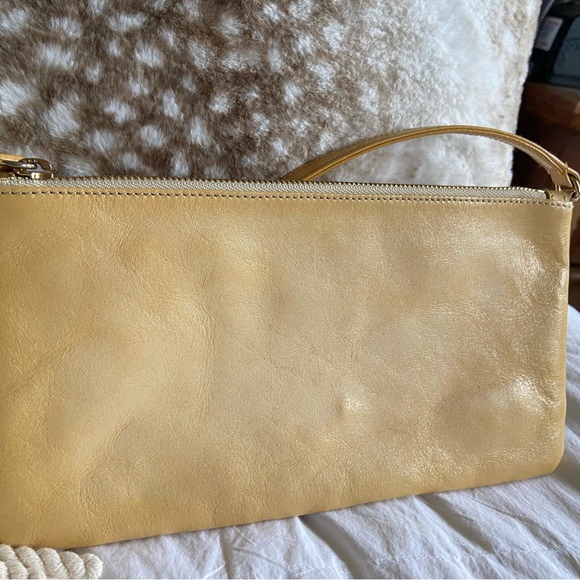 Vintage Beige & Red Kate Spade Zipper Clutch - Picture 8 of 14
